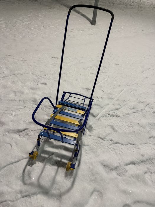 Санки-коляска Nika.