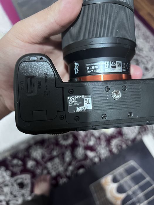 Sony a7 iii с объективом