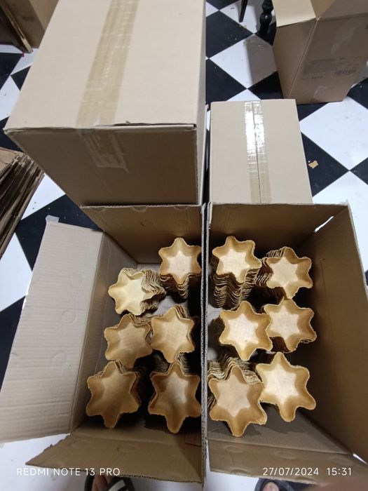 Muzqaymoq uchun vafli idish