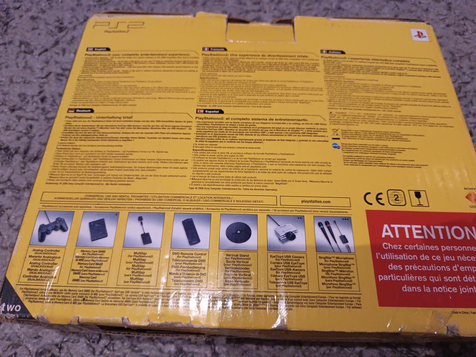 PlayStation 2 PS2 PS 2  completa, cutie originala Sony Play Station