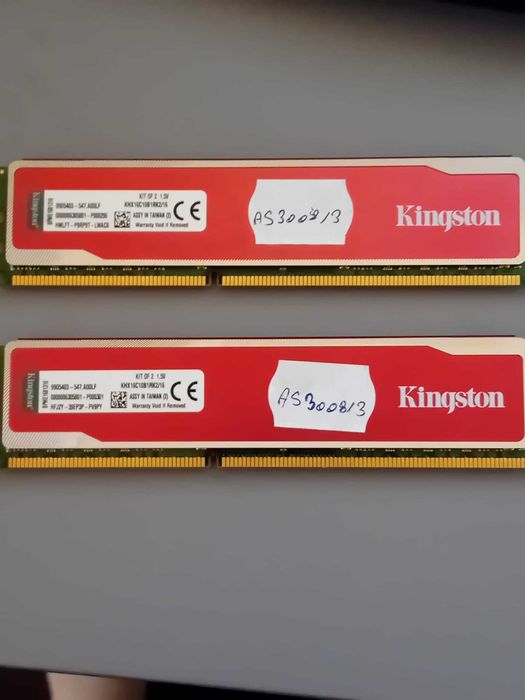 Kit 16GB RAM DDR3 Kingston HyperX Red - 1600MHz (2x8GB)