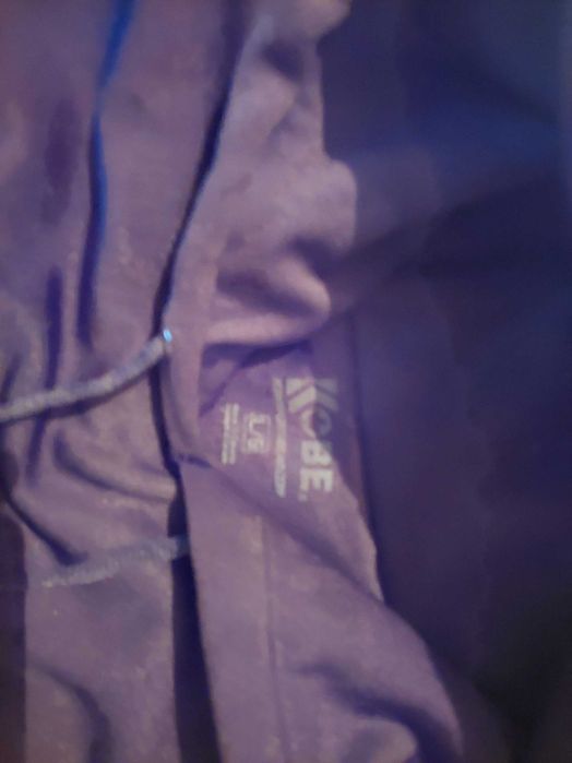 Черен памучен суичър-мъжко горнище Kobe