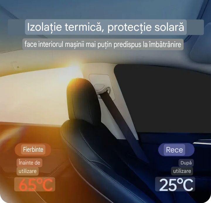 Set 4 perdelute pentru gemurile laterale