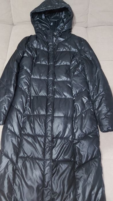 Пуховик женский,  длинный