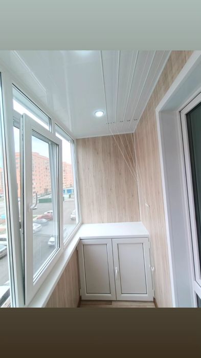 Балкон под ключ.