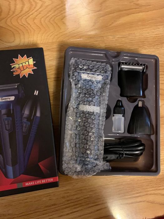 Триммер электробритва для бритья
Geemy GM 595 GM 566 3 B 1