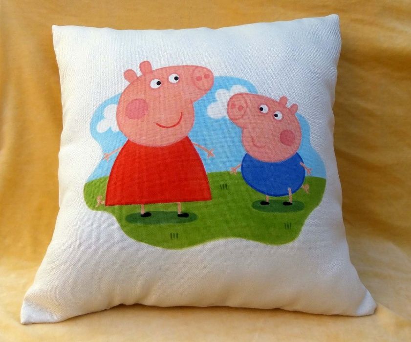 Разрисованные подушки