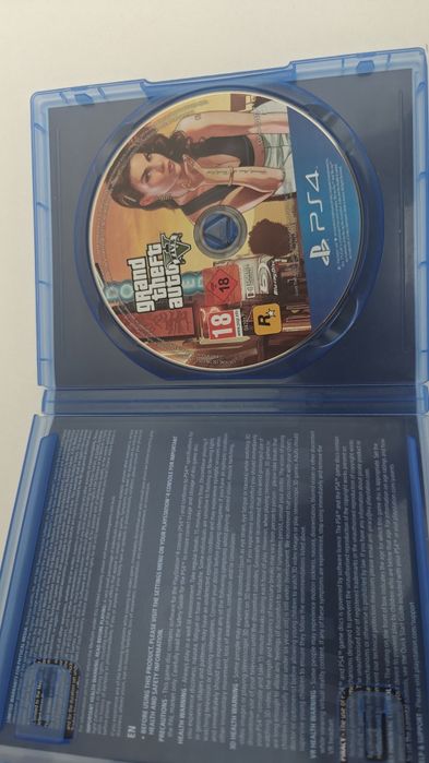 Диск на playstation GTA 5