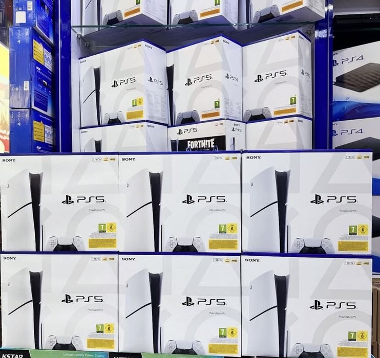 PS5 Slim 1 ТБ Новый| Подарок 10–15 игр + Подписка годовое