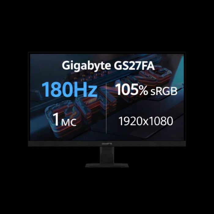 Монитор Gigabyte GS27FA 27" IPS 180Hz