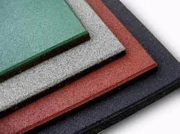 Резиновое покрытия плитка для детской площадки беговых дорожек