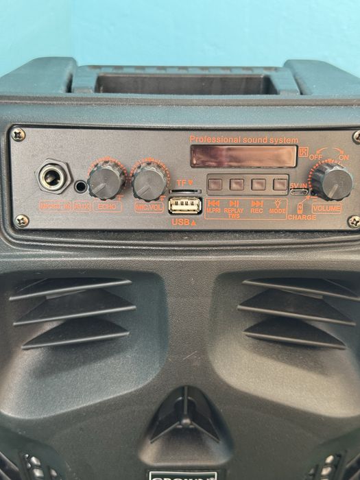 CROWN PMS-CM88 Караоке колона с микрофон, Bluetooth, USB