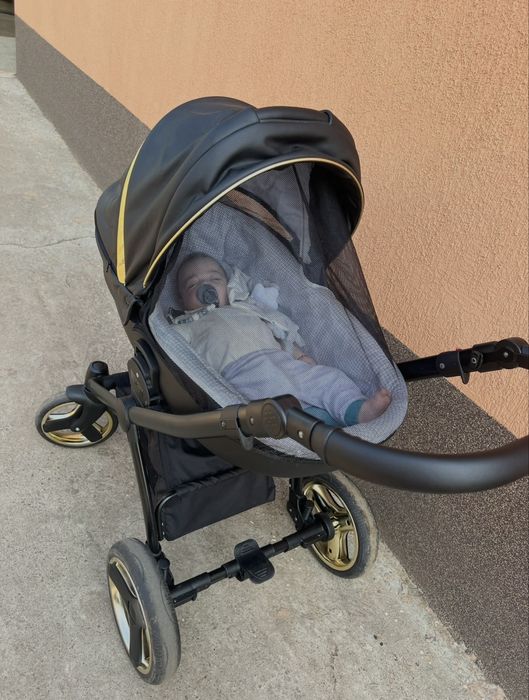 Krausman – Carucior 3 in 1 Prime Mirage Gold – Testat ADAC