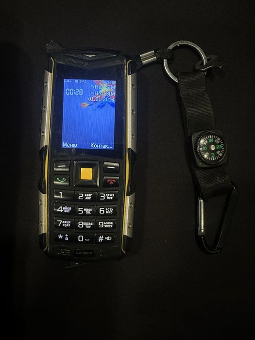 Texet противоударный телефон