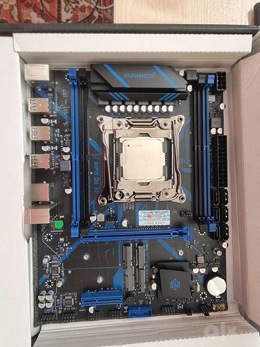 Материнская плата X99 QD4 Huananzhi + процессор Xeon E5 2673V4