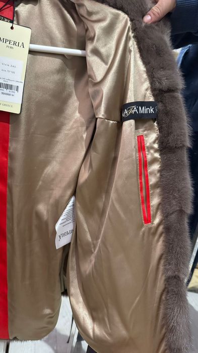 Норковый шуба Новый