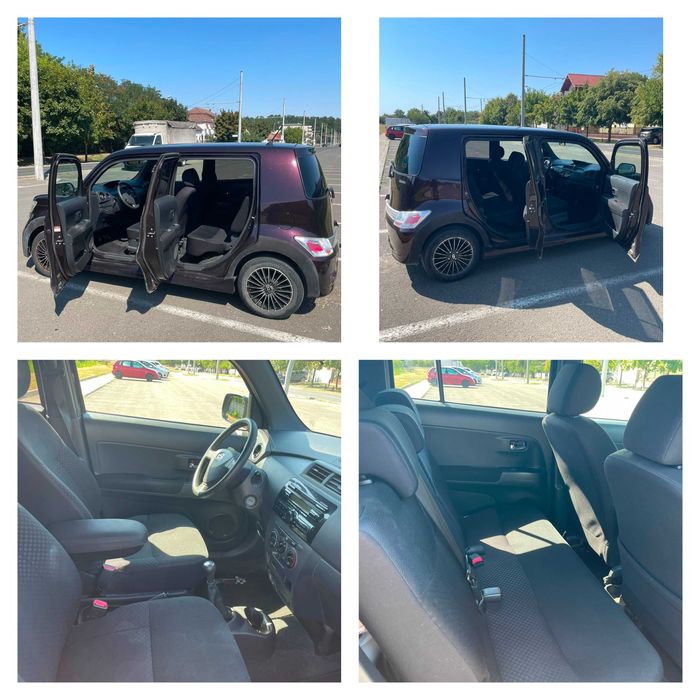 Daihatsu Materia, an fabricație 2006, motor 1.5 benzină aspirat, 105 CP, cutie manuală.