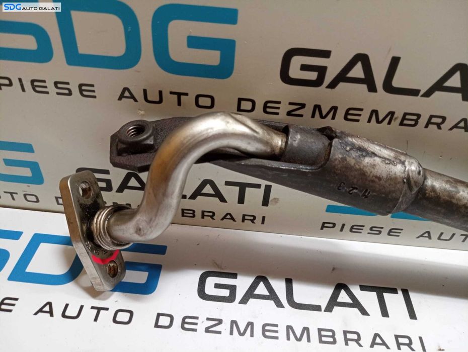 Teava Conducta Tur Retur Ulei Turbo Turbina Turbosuflanta Volkswagen Scirocco 3 2.0 TDI 2009 - 2018 Cod 03L145535D 03L145736L [M6188]