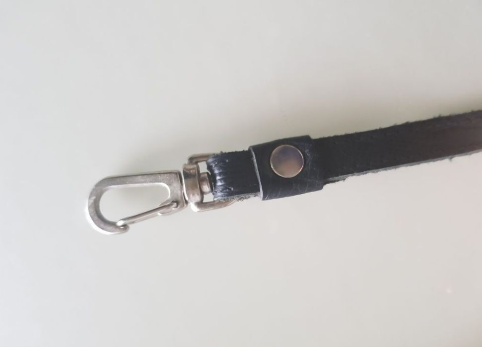 Нов повод за куче от естествена кожа 150 см