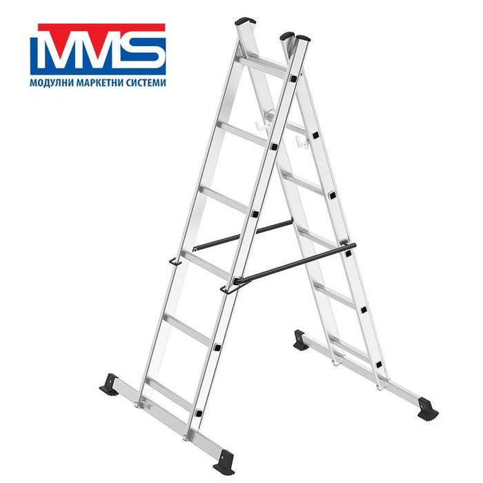 Алуминиева конструкция мултифункционално скеле 3в1 , 2X6 /2.8M /150 кг
