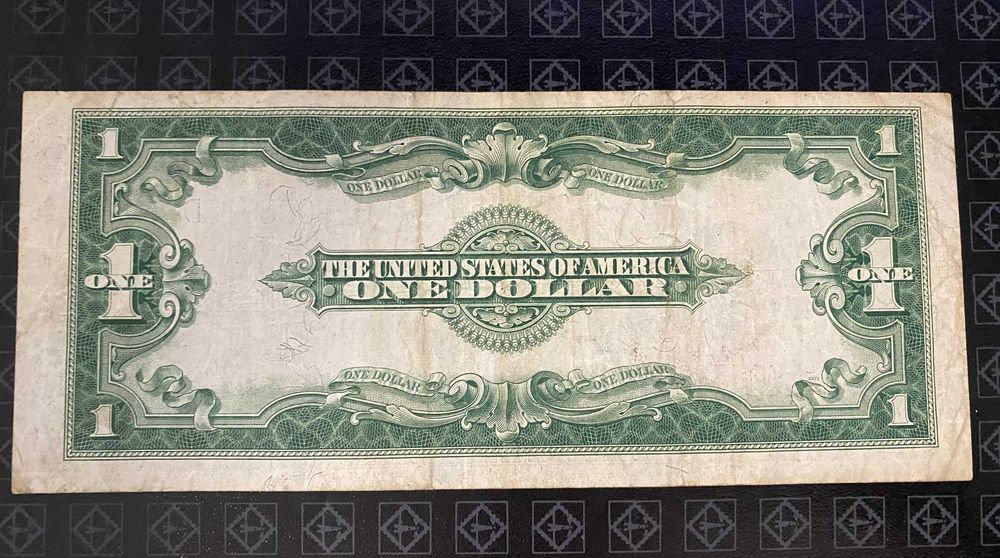 $1 One dollar Silver Certificate 1923 "Horse Blanket"  STAR NOTE