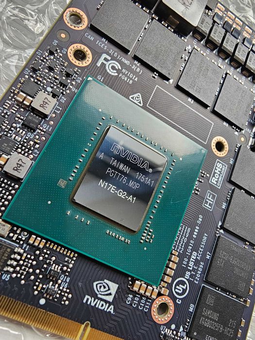 Видео карта за лаптоп, MXM N17E-G2A1, GTX 1070 GDDR5 8GB