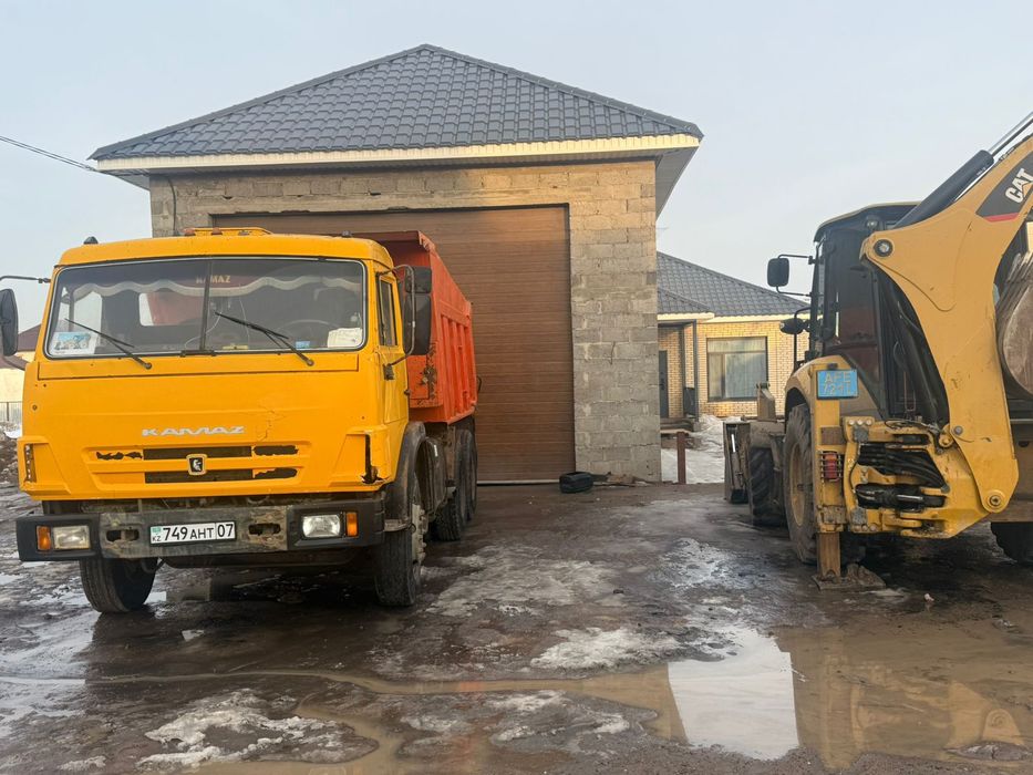 Пгс  Камаз мелки крупны ьельи писок грунт глина