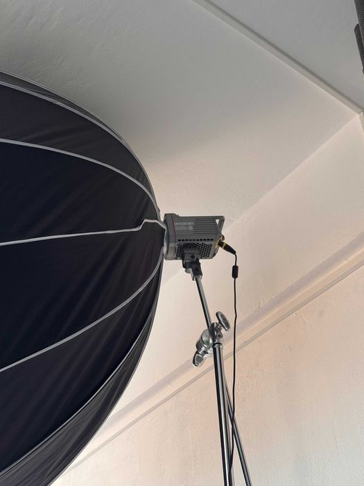Softbox parabolic Nanlite 150 cm, montură Bowens, folosit doar în studio