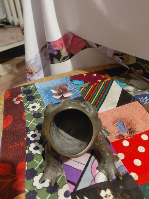 Пепельница "лягушка" советская.