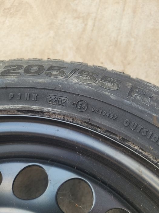 Vând roată completă Continental 205/55 R16