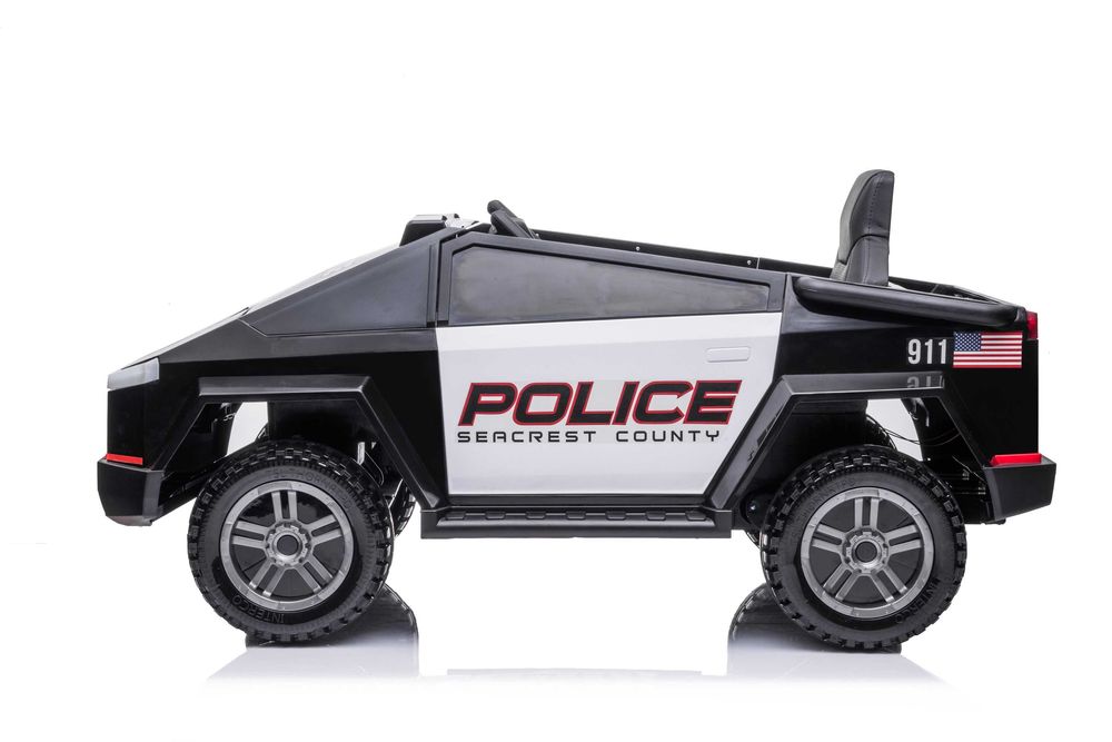 Masinuta electrica de politie Kinderauto BJ2102 2 x45W, efecte sonore