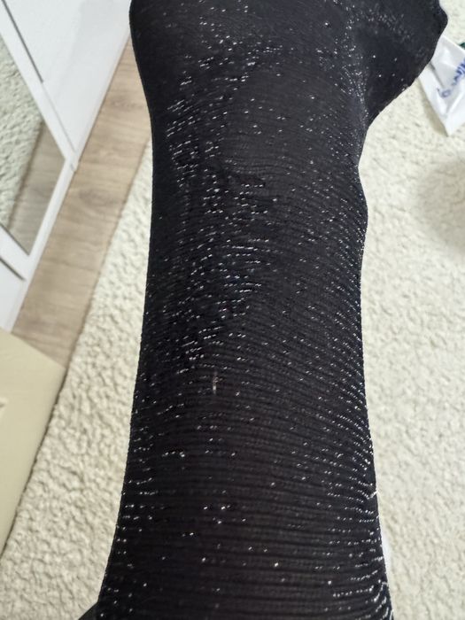 Колготки с блеском , с рисунком