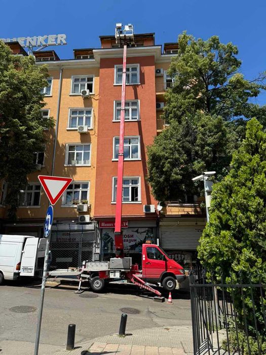 Автовишки,вишки под наем до 27м.