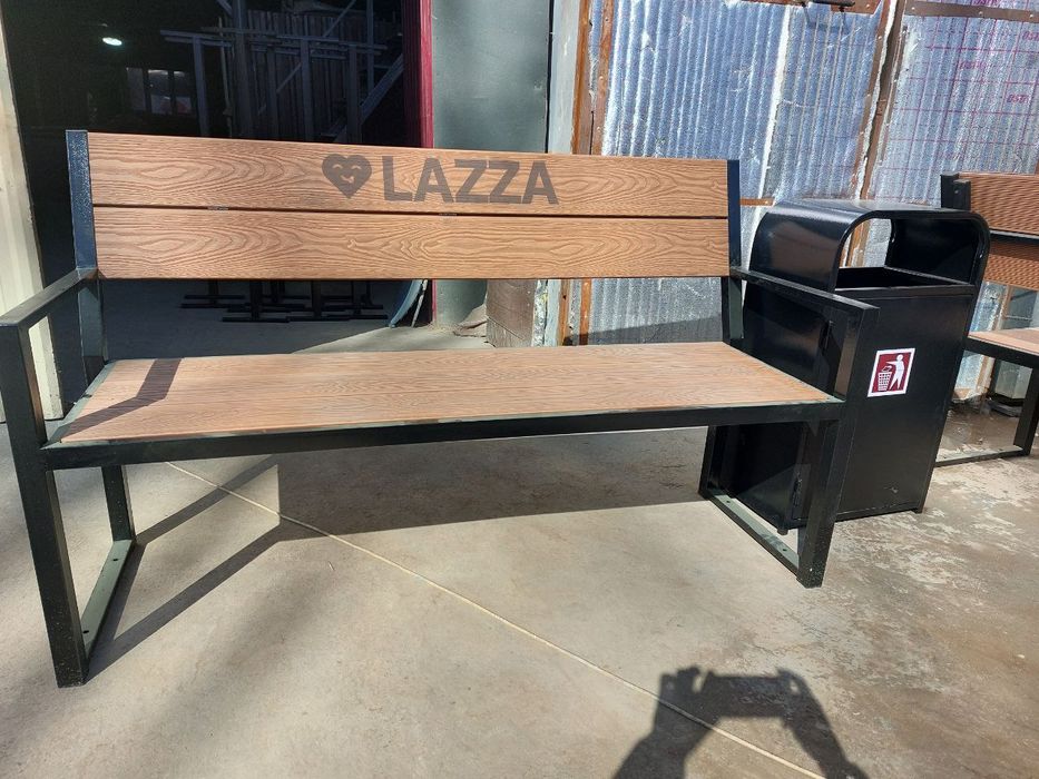 Скамейки из ДПК. Skameyki iz dpk.