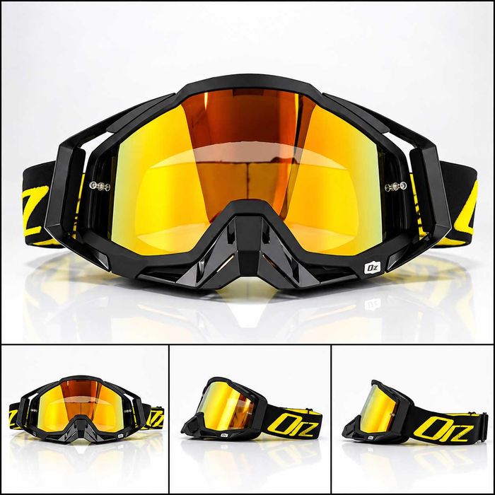 Кросови очила ORZ Race Speed, Маска с UV400, Anti-Fog визьор, Различни цветове