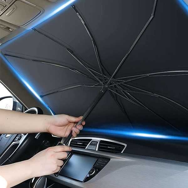 Топлоизолационен сенник за кола тип чадър