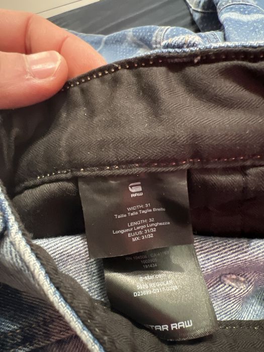 Дънки G-star raw W31 L32