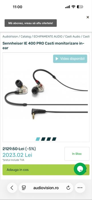 Sennheiser IE 400 PRO