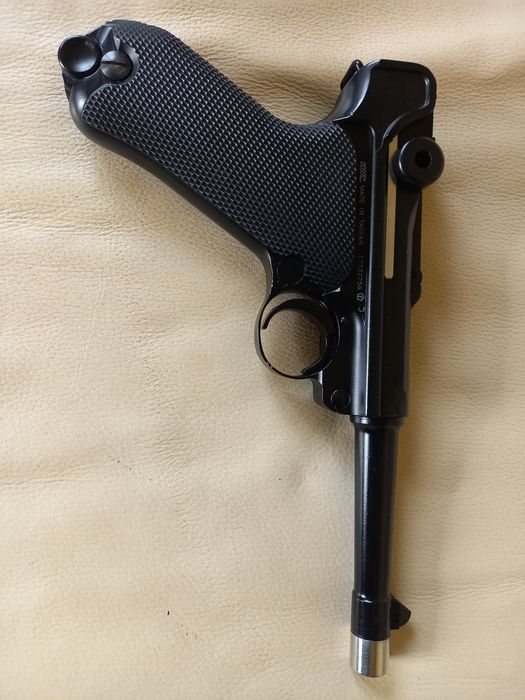 Vând pistol airsoft Luger P08 4 Jouli