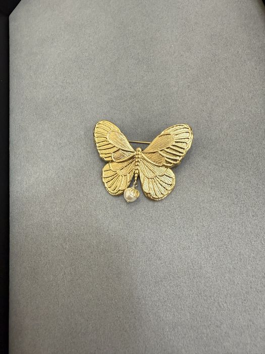 Серьги и брошь Dior с упаковкой