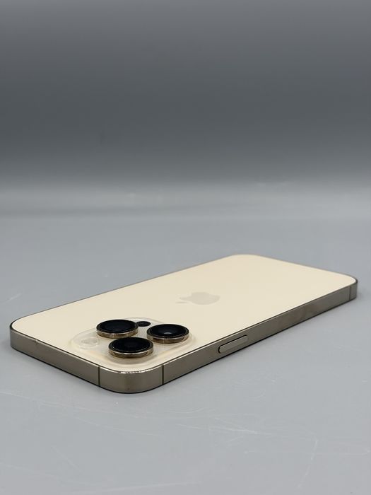 iPhone 14 Pro Max / 256 GB / Baterie 100% / Impecabil / Gold / Garantie un an