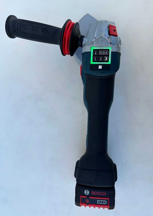 BOSCH GWS 18V-10 SC - Акумулаторен безчетков ъглошлайф като нов!