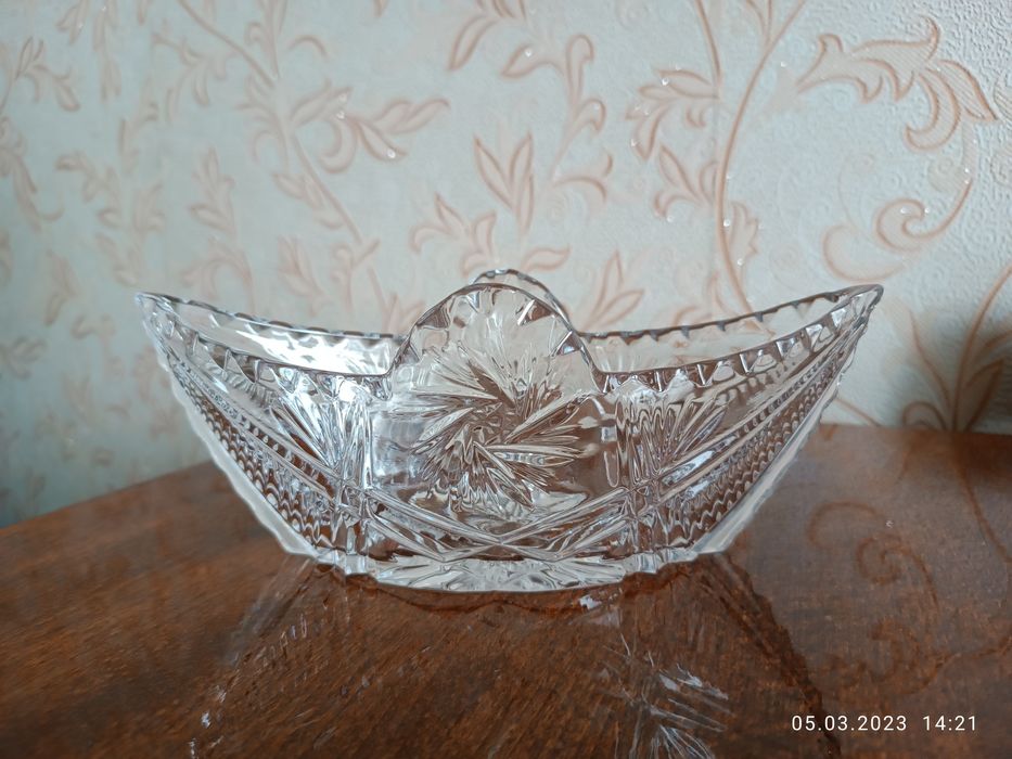 салатник хрусталь