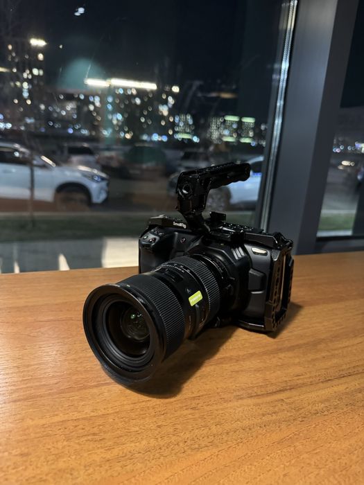 BMPCC 4K + speedbooster + Sigma 18-35 f1.8