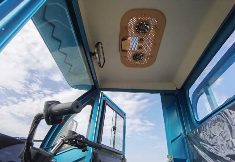 Triciclu electric cu CIV model omologabil Breckner MAX-2000W Agramix