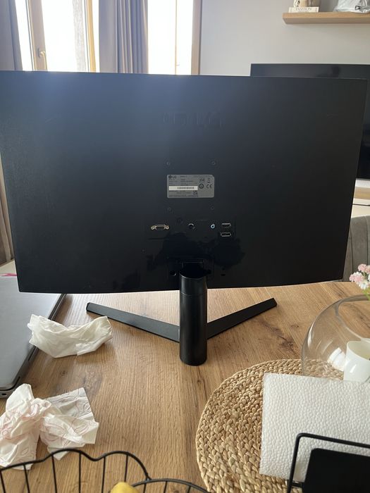 Монитор Gaming LG 27" IPS Full HD 75Hz 5ms GTG 1ms MBR AMD FreeSync VGA HDMI Display Port 27MP60G-B.AEU