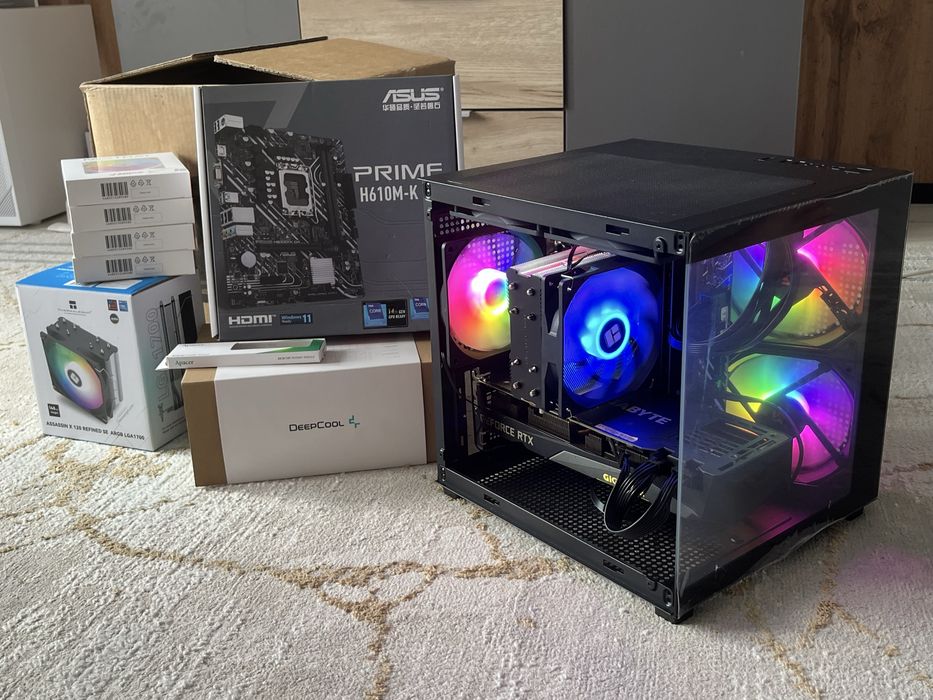 Новый игровой компьютер RTX 3070 I5 12400f