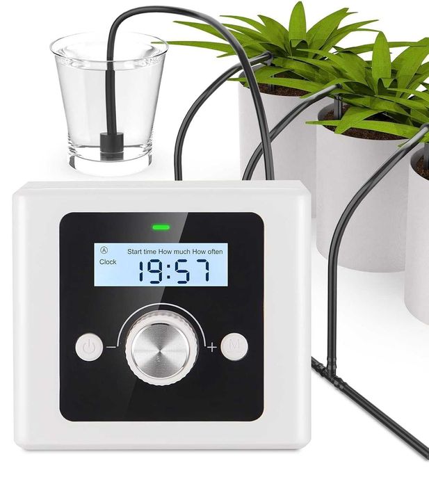 Sistem automat de udare pentru plante in ghiveci