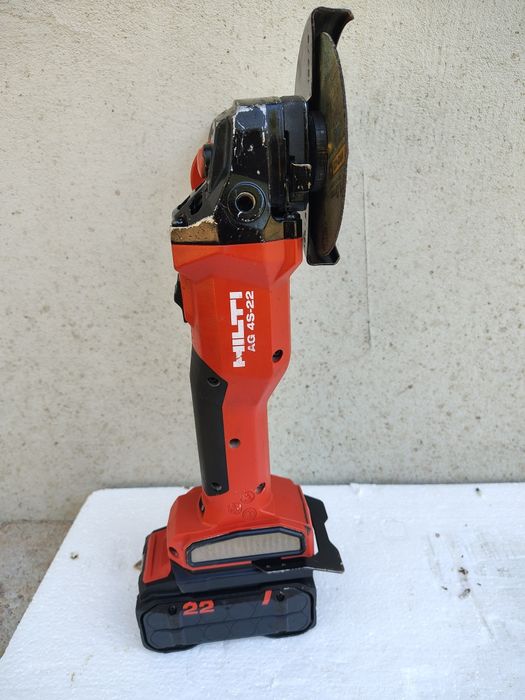 Flex cu variator turatie hilti Ag 4s  nuron. Are cu baterie