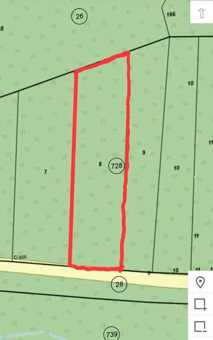 Имот в вилна зона